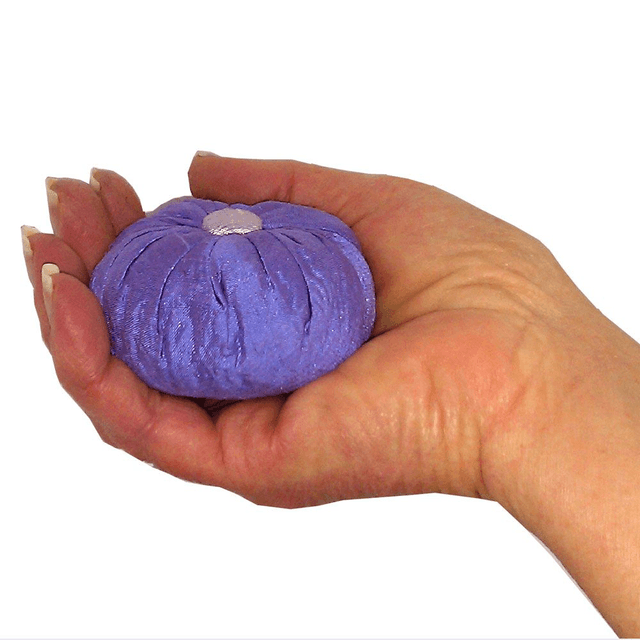 Lavender Sachet made with Dark Lavender Pure Dupion Silk